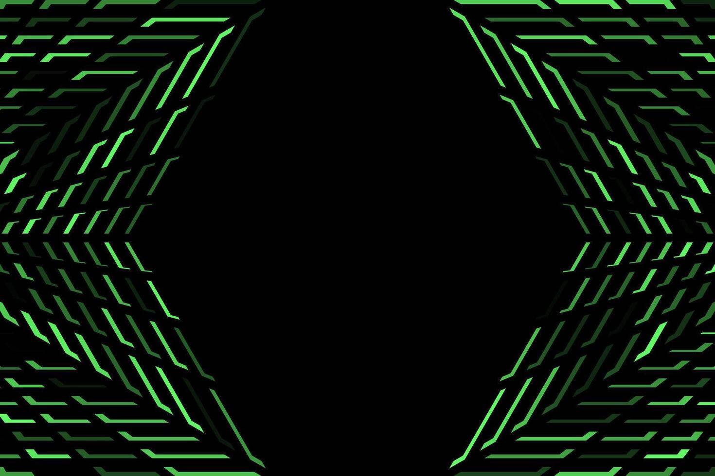 Green digital technology coding abstract background vector