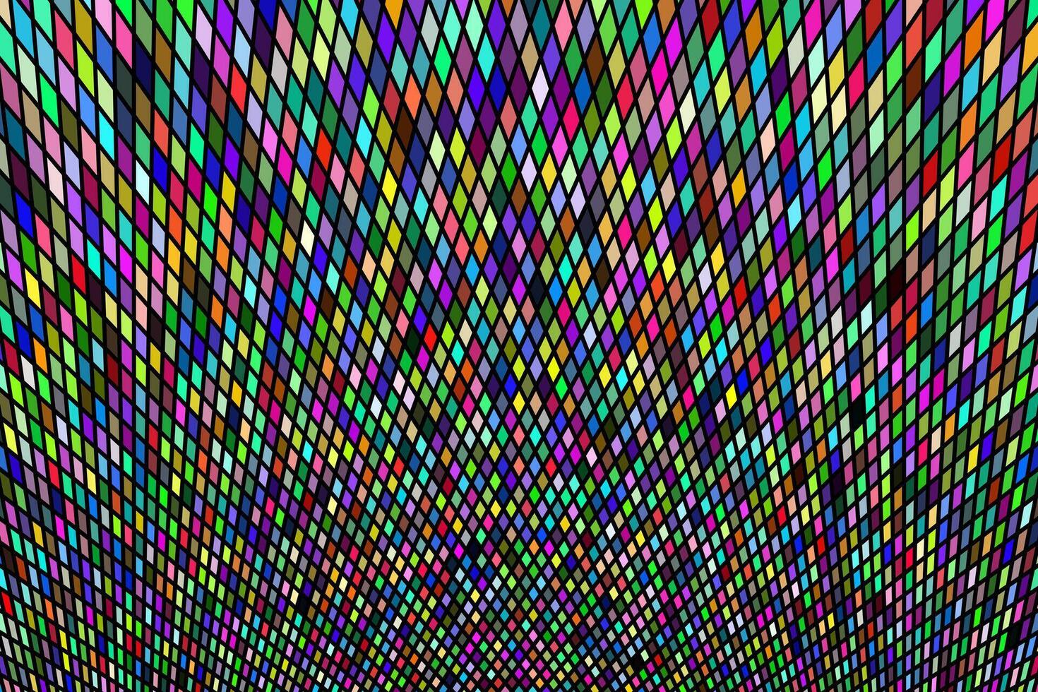 Colorful dense halftone pattern abstract background vector