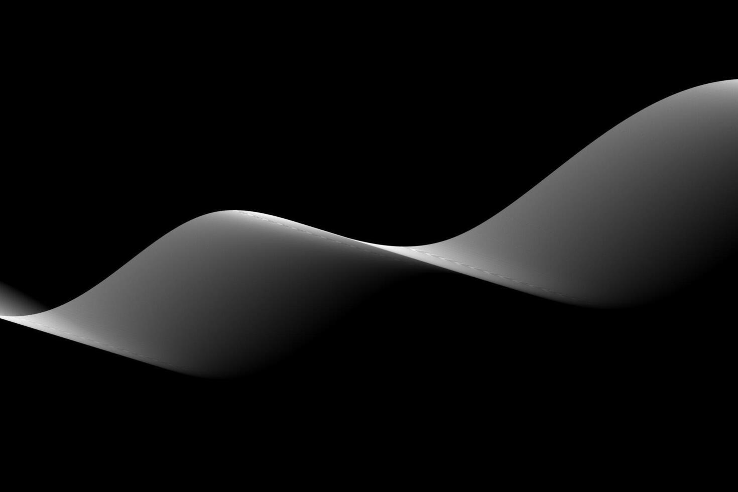 White abstract wave smoke background wallpaper vector