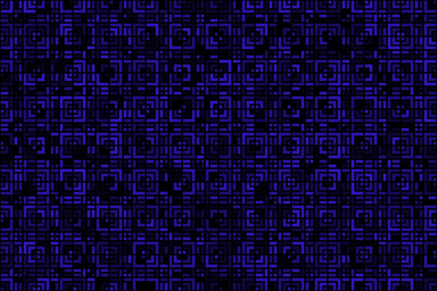Blue squares geometric pattern abstract background vector