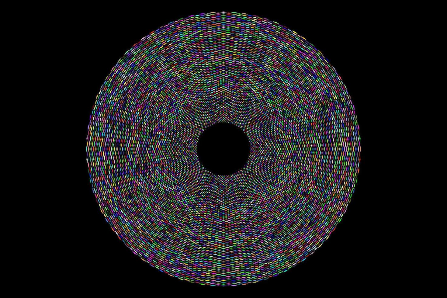 Colorful halftone circle ball abstract background vector