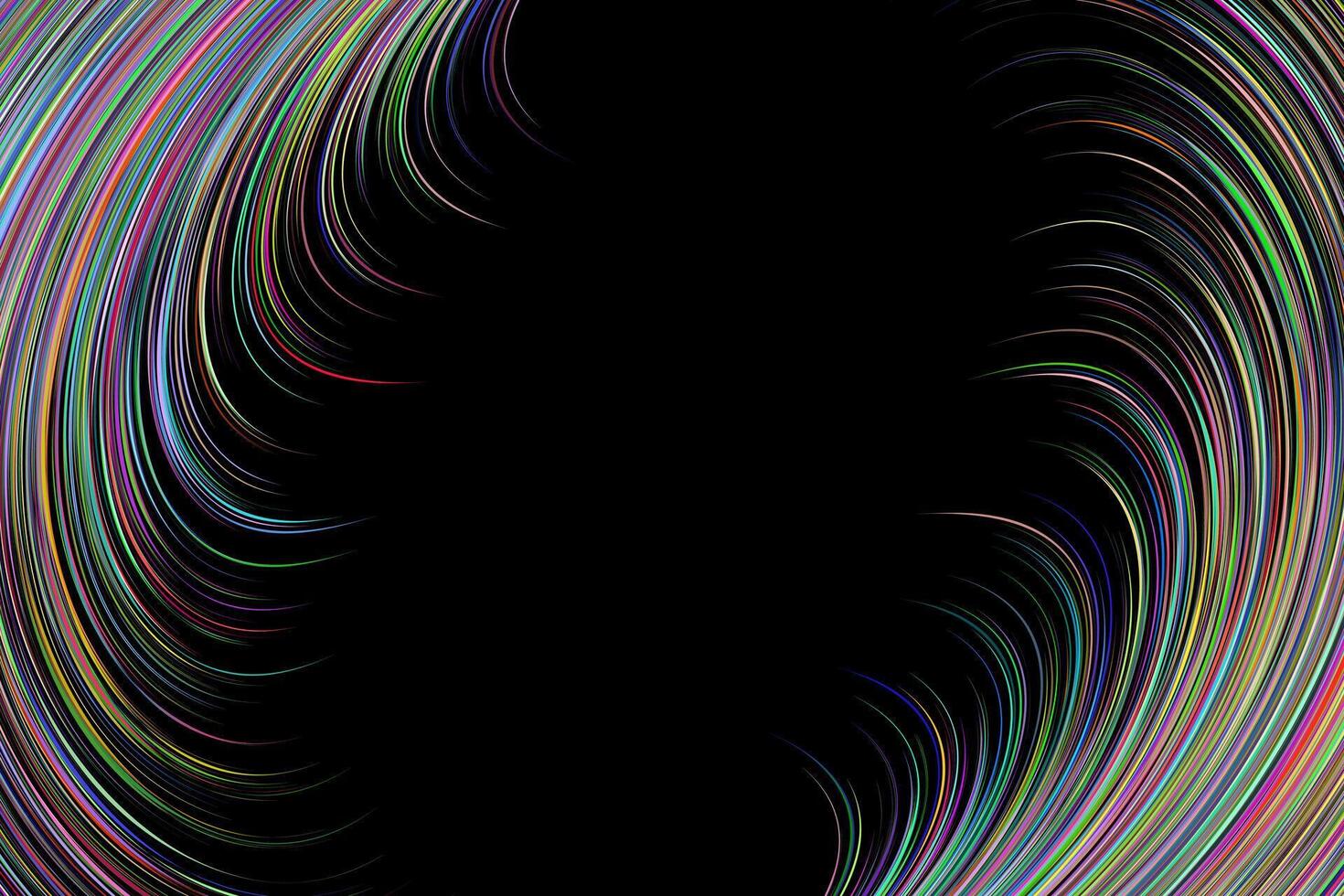 Colorful wallpaper wavy lines abstract background vector