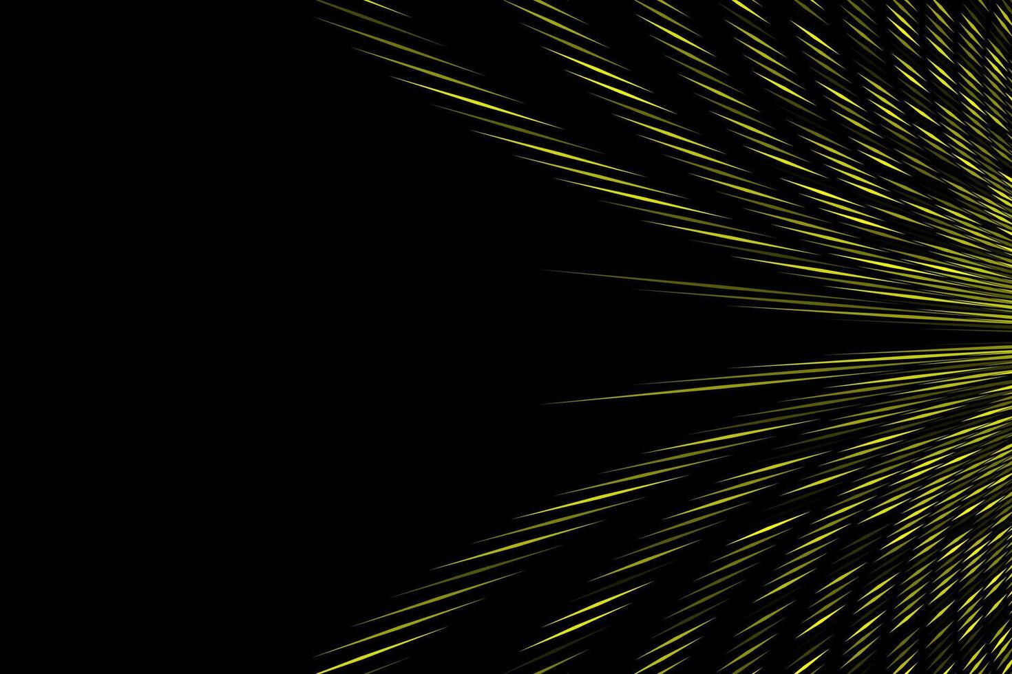 Yellow abstract wavy wallpaper background vector