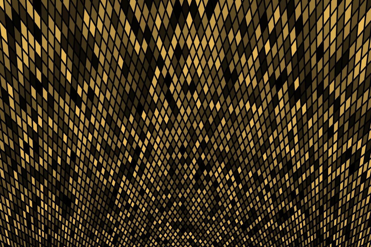 Golden dense halftone pattern abstract background vector