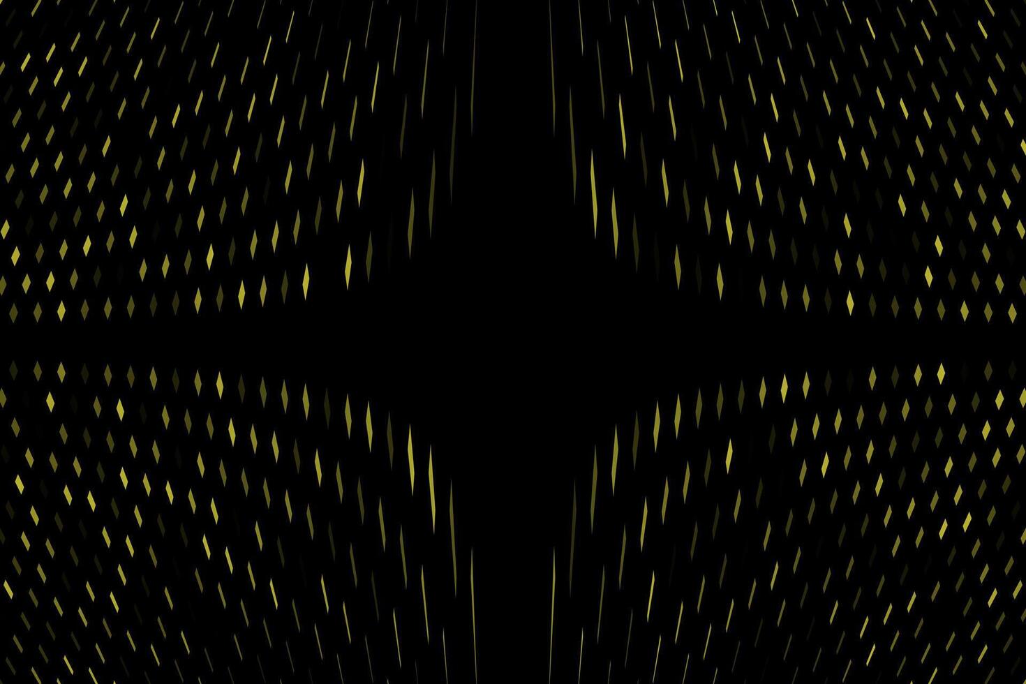 Yellow abstract wallpaper tech particles background vector