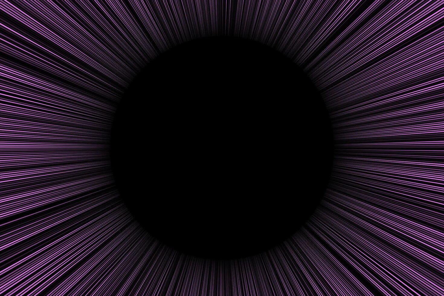 Purple lines hole circle abstract background vector