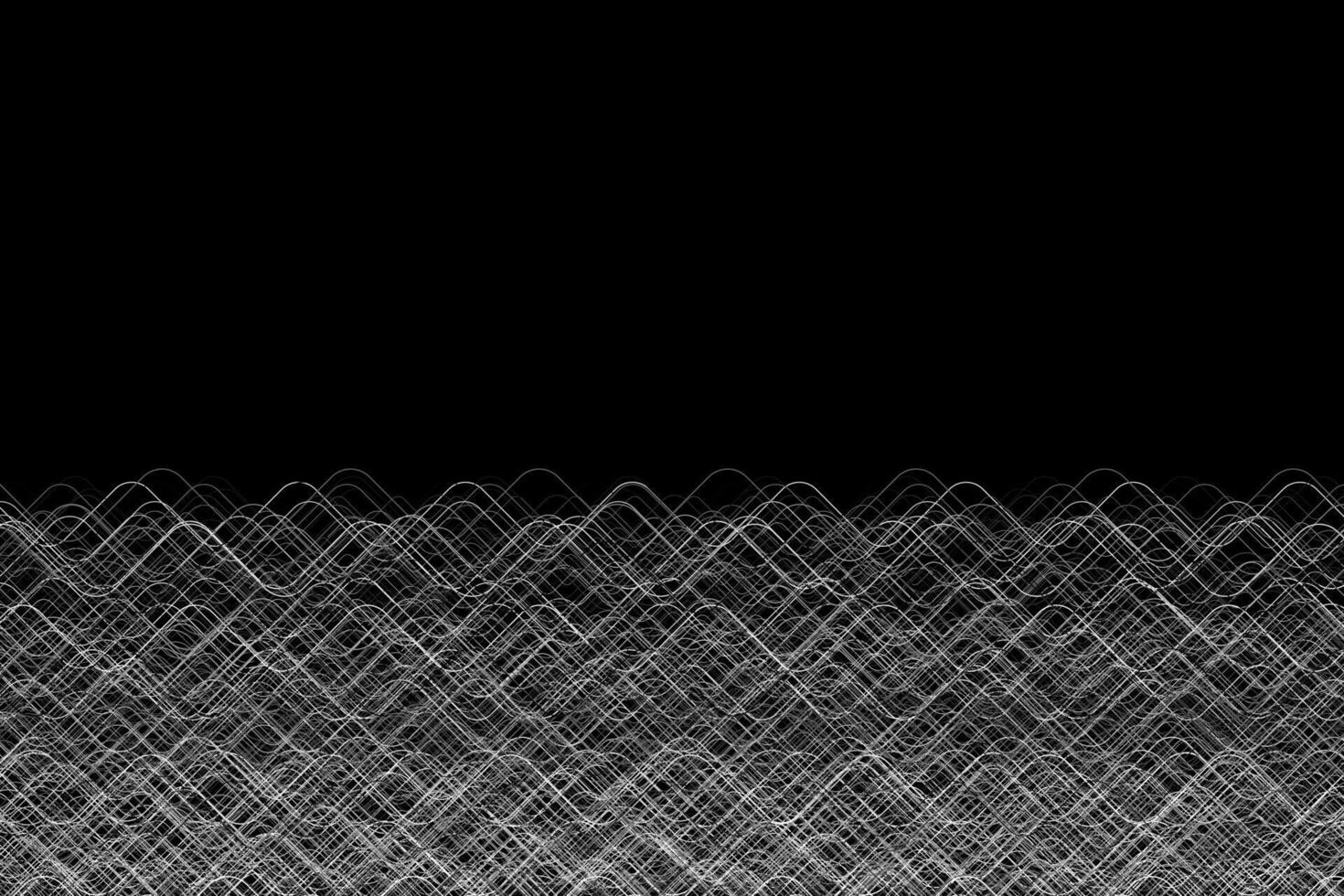 White frequency waves abstract wavy lines water background vector
