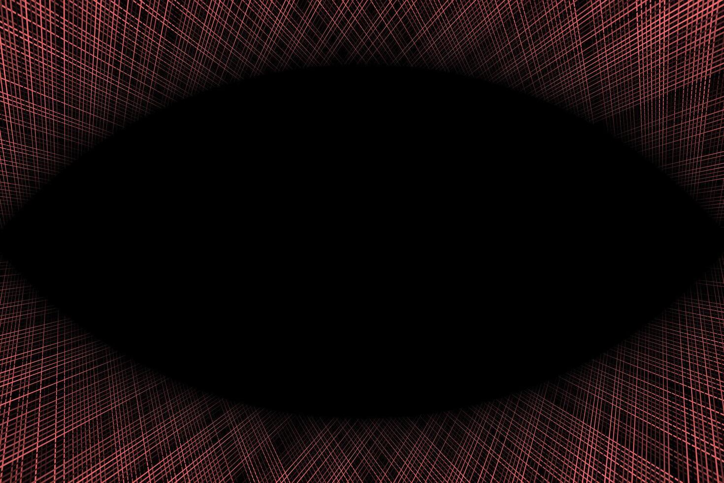 Red lines oval abstract wallpaper background vector