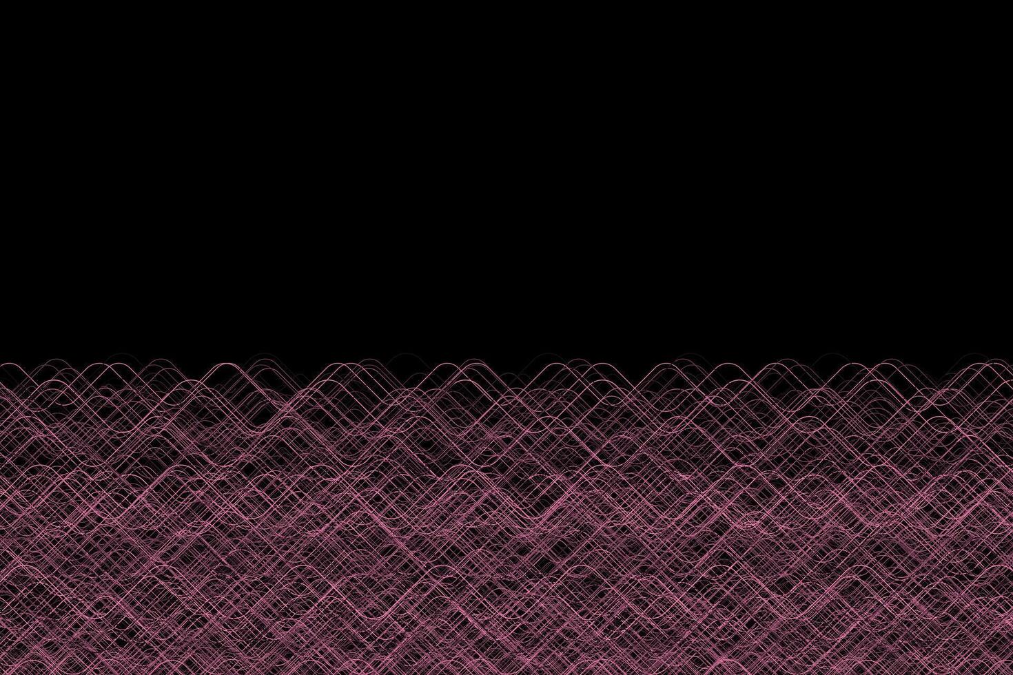 Pink frequency waves abstract wavy lines water background vector