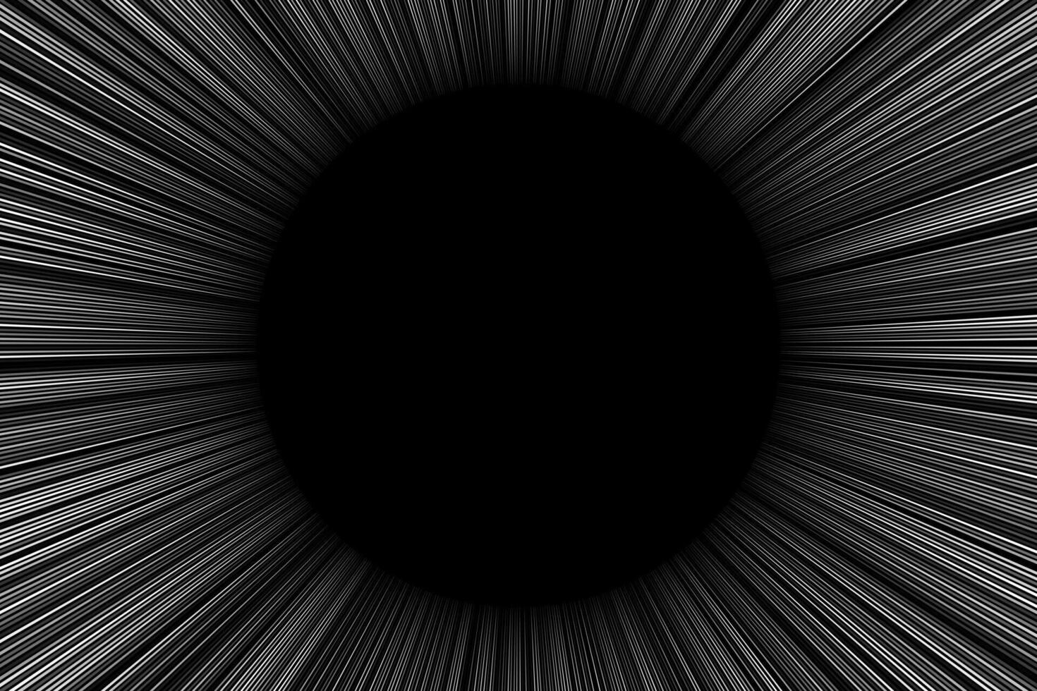 White lines hole circle abstract background vector