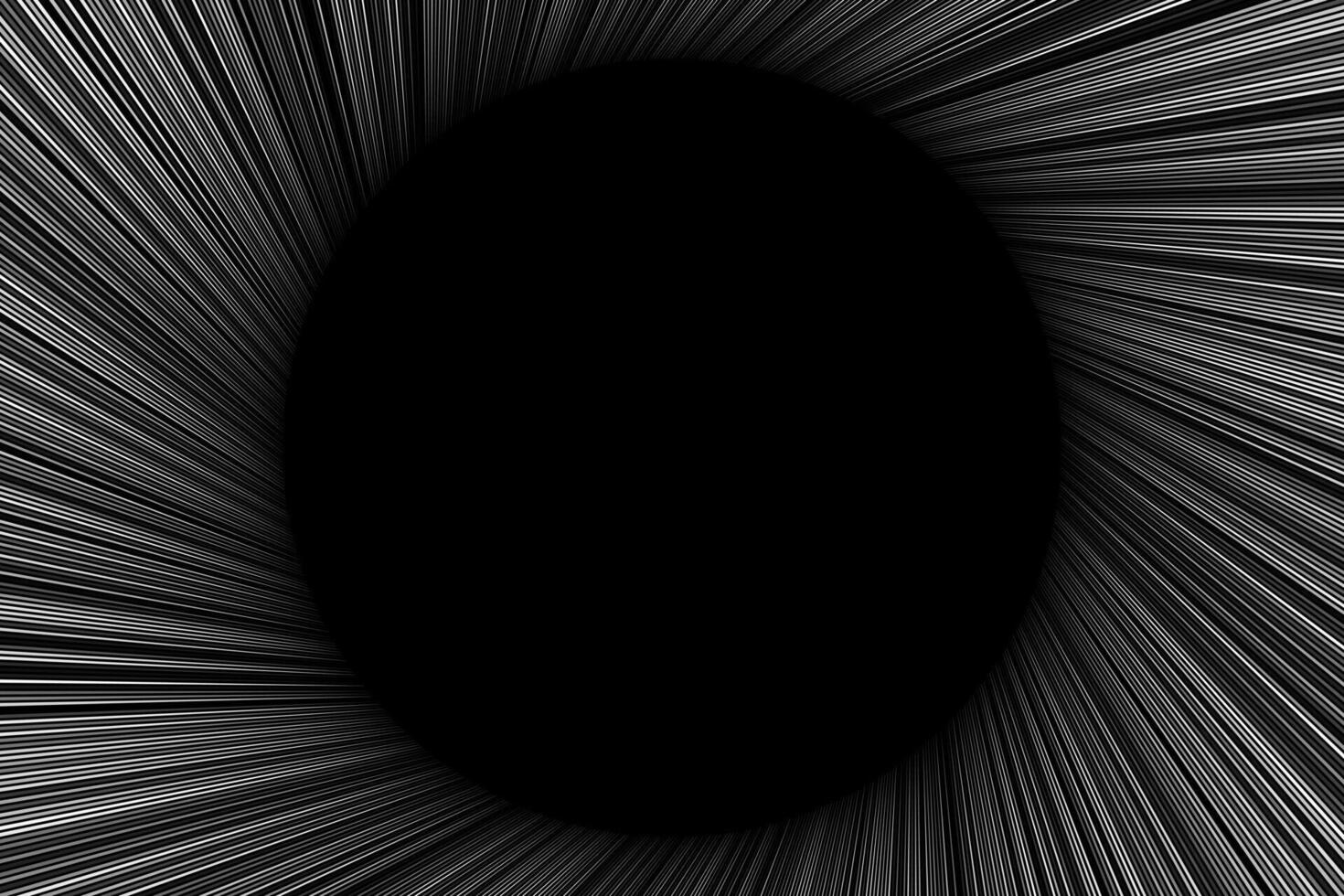 White light rays abstract circle background vector