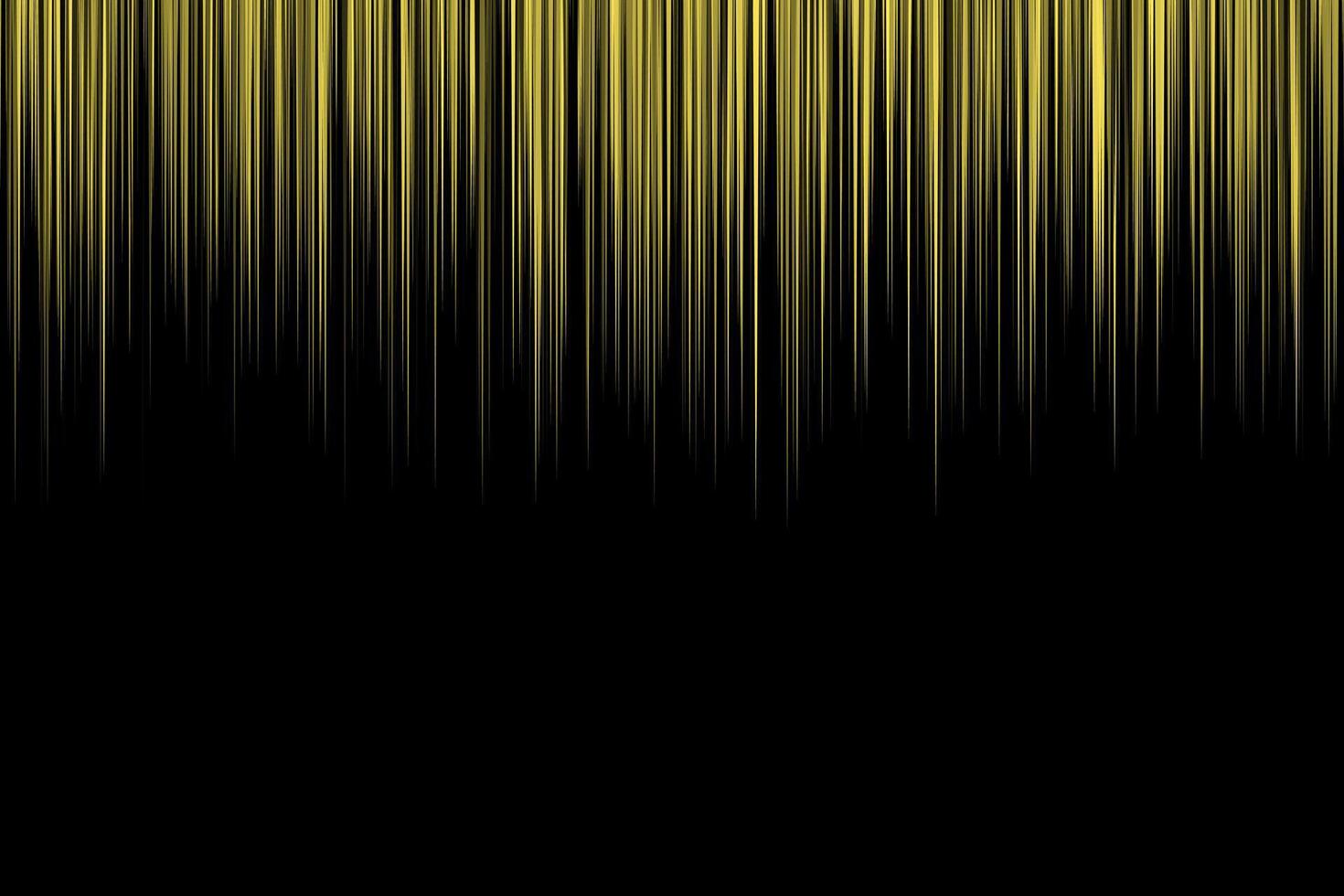 Yellow vertical lines abstract business card background vector
