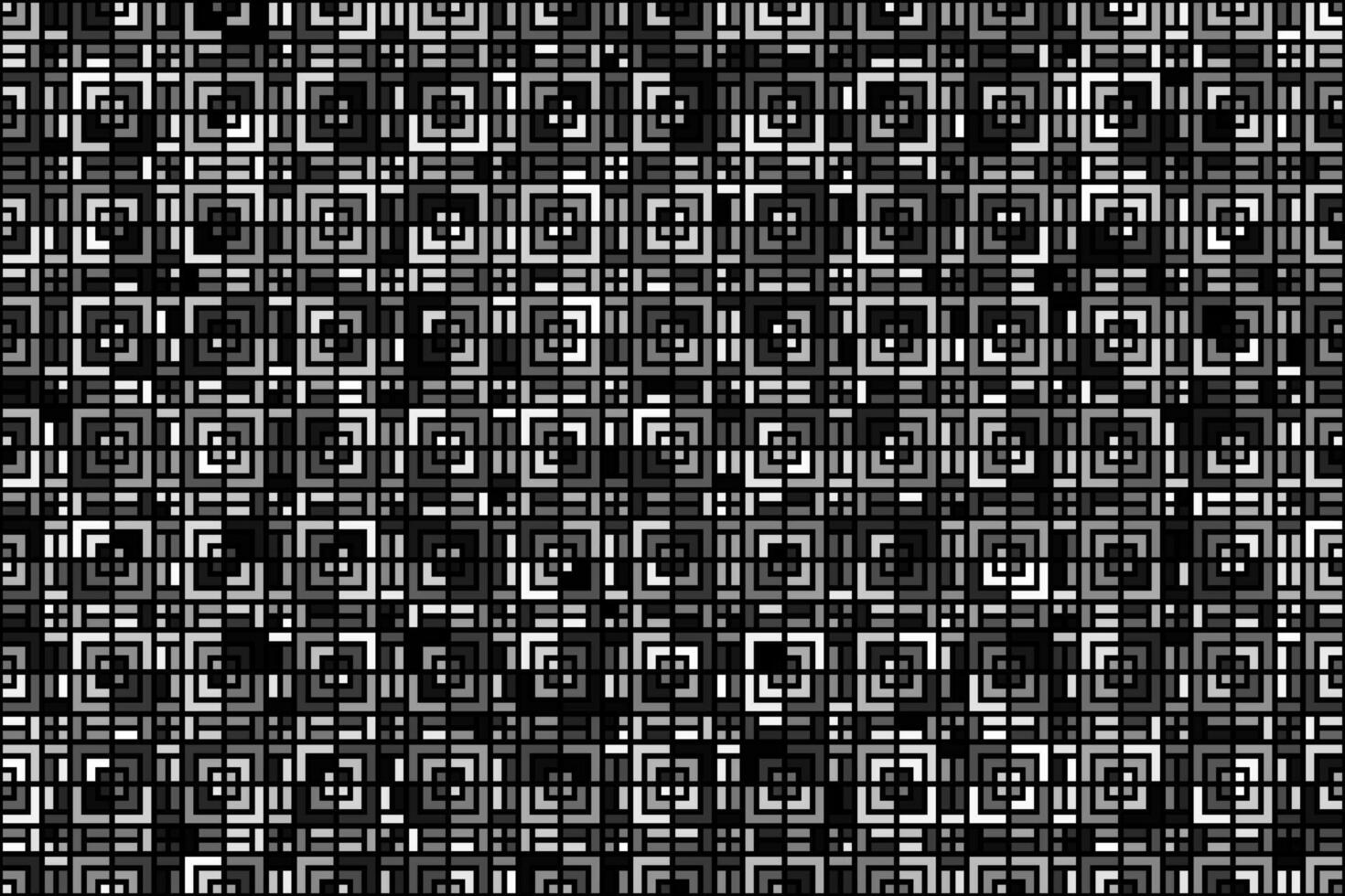 White squares geometric pattern abstract background vector