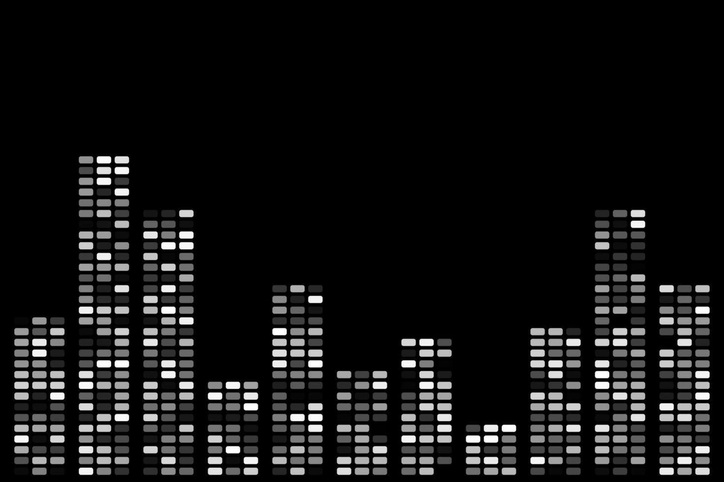 White music equalizer abstract background wallpaper vector