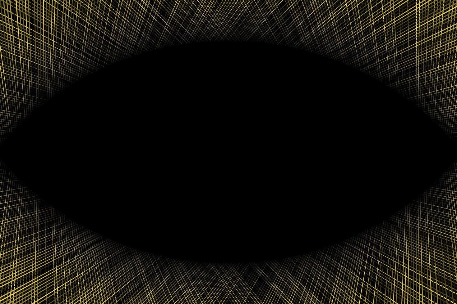 Golden lines oval abstract wallpaper background vector