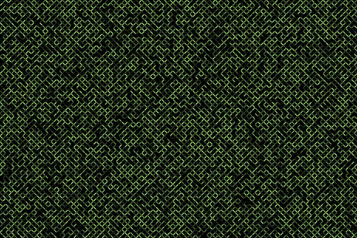green abstract squares pattern technology background vector