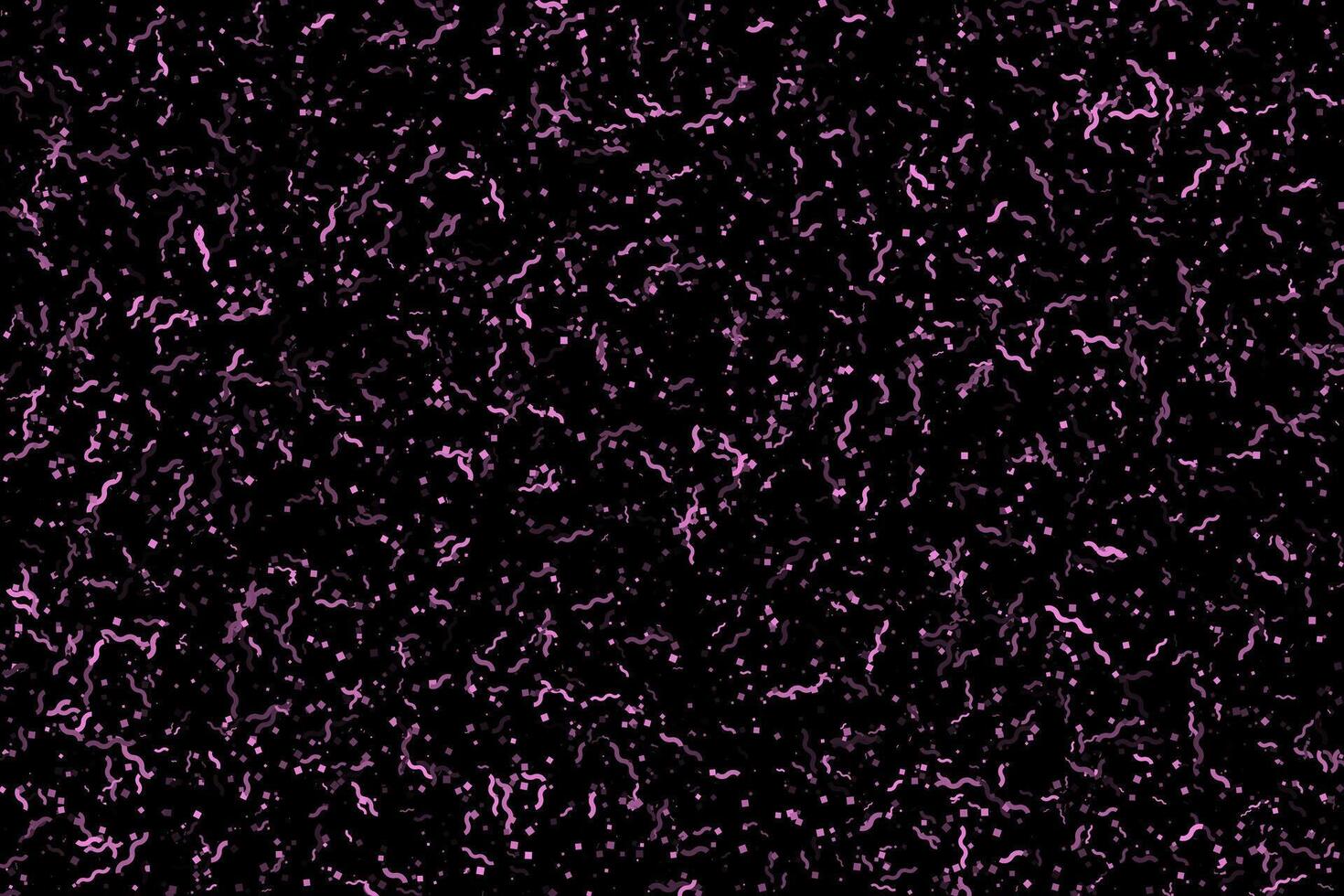 Pink confetti magical party abstract background vector