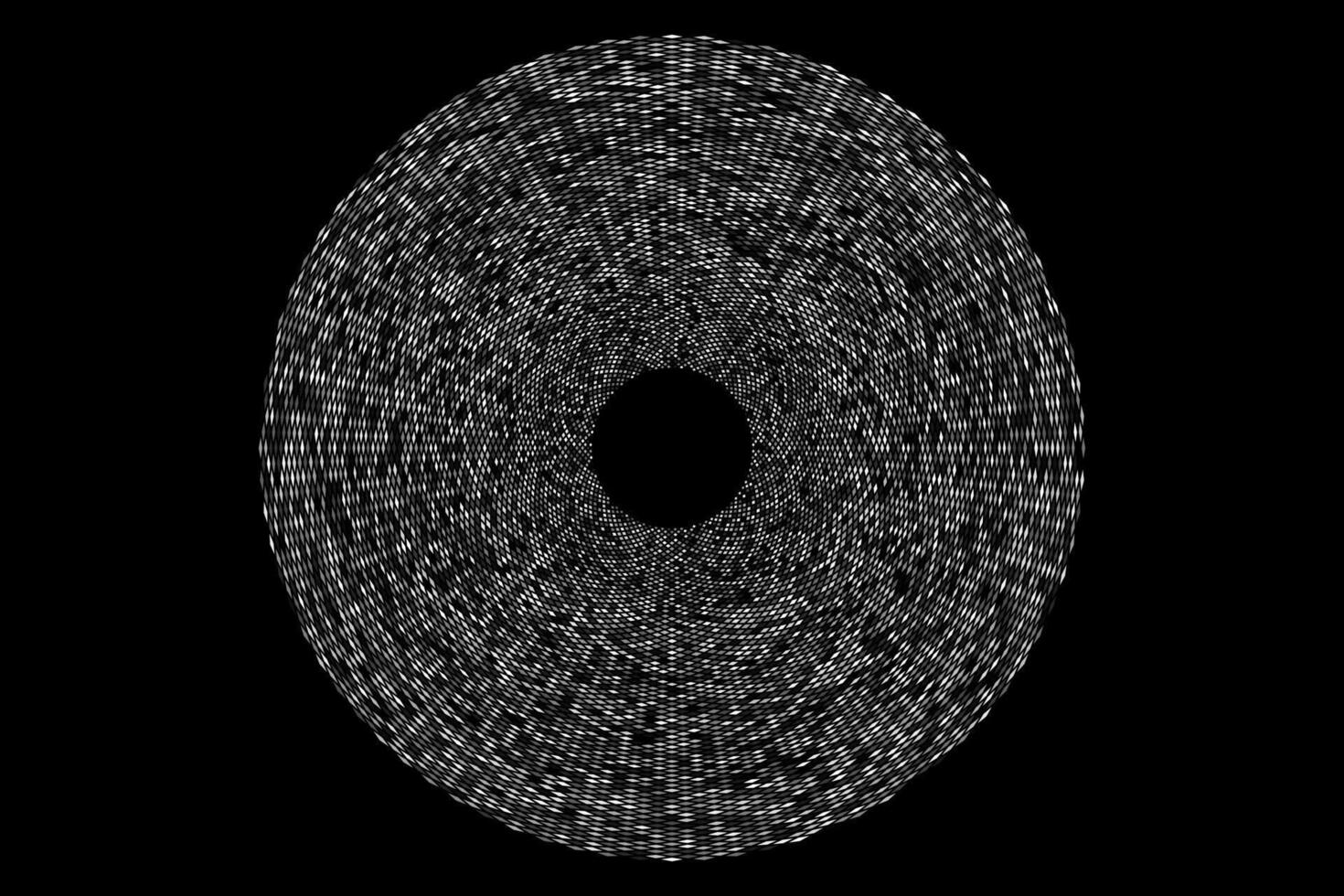 White halftone circle ball abstract background vector