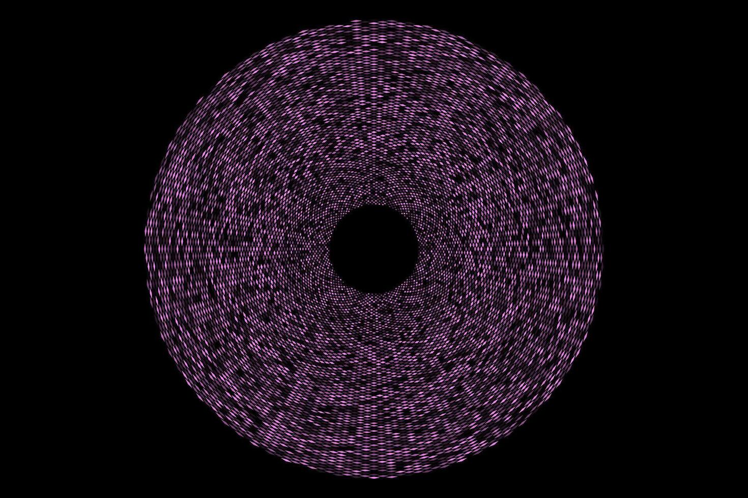 Pink halftone circle ball abstract background vector