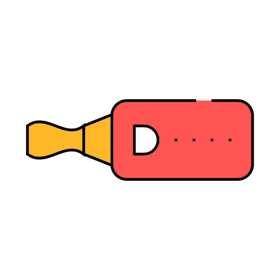 ultrasonic whistle icon color illustration vector