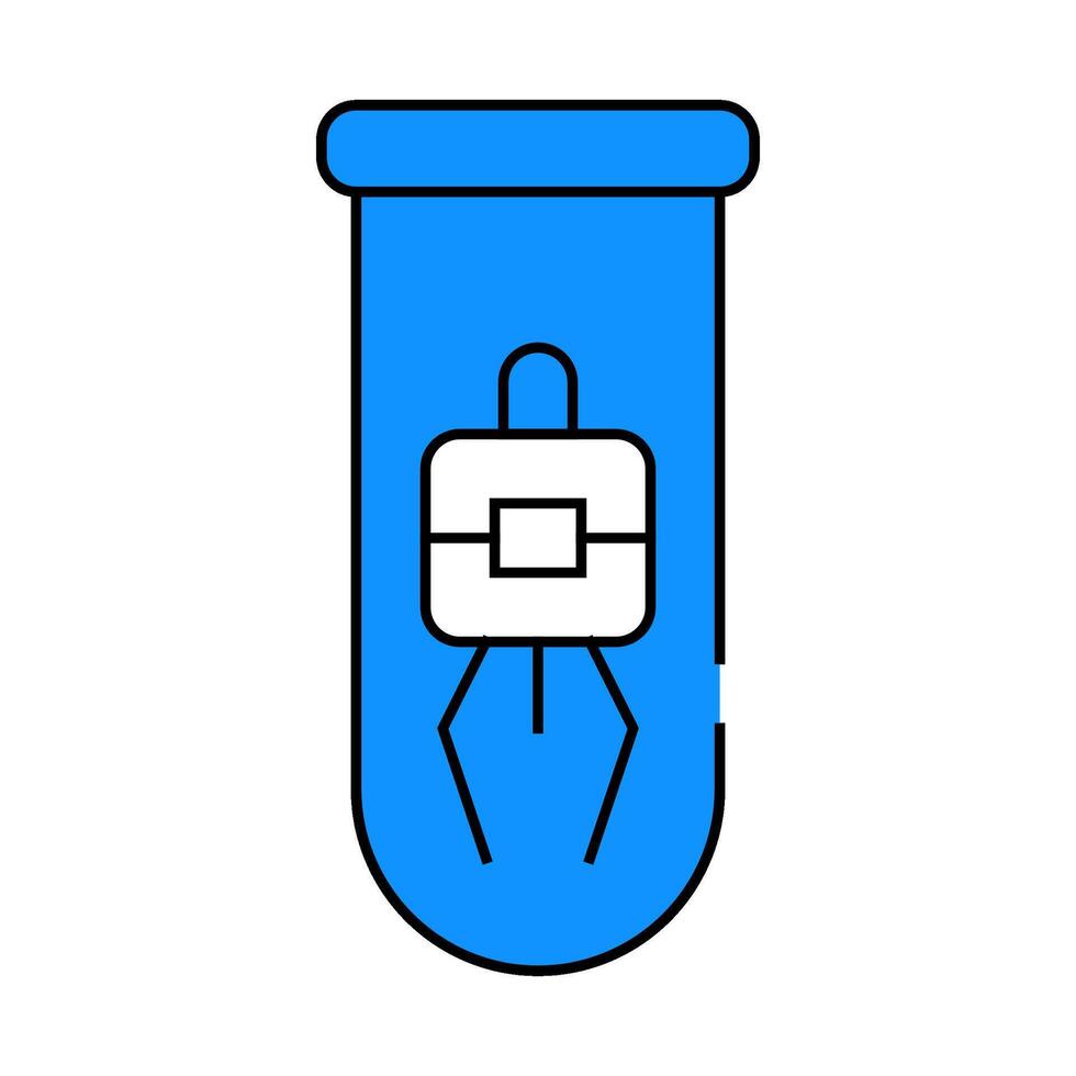ano technology icon color illustration vector
