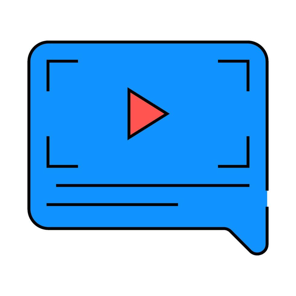 review icon color illustration vector