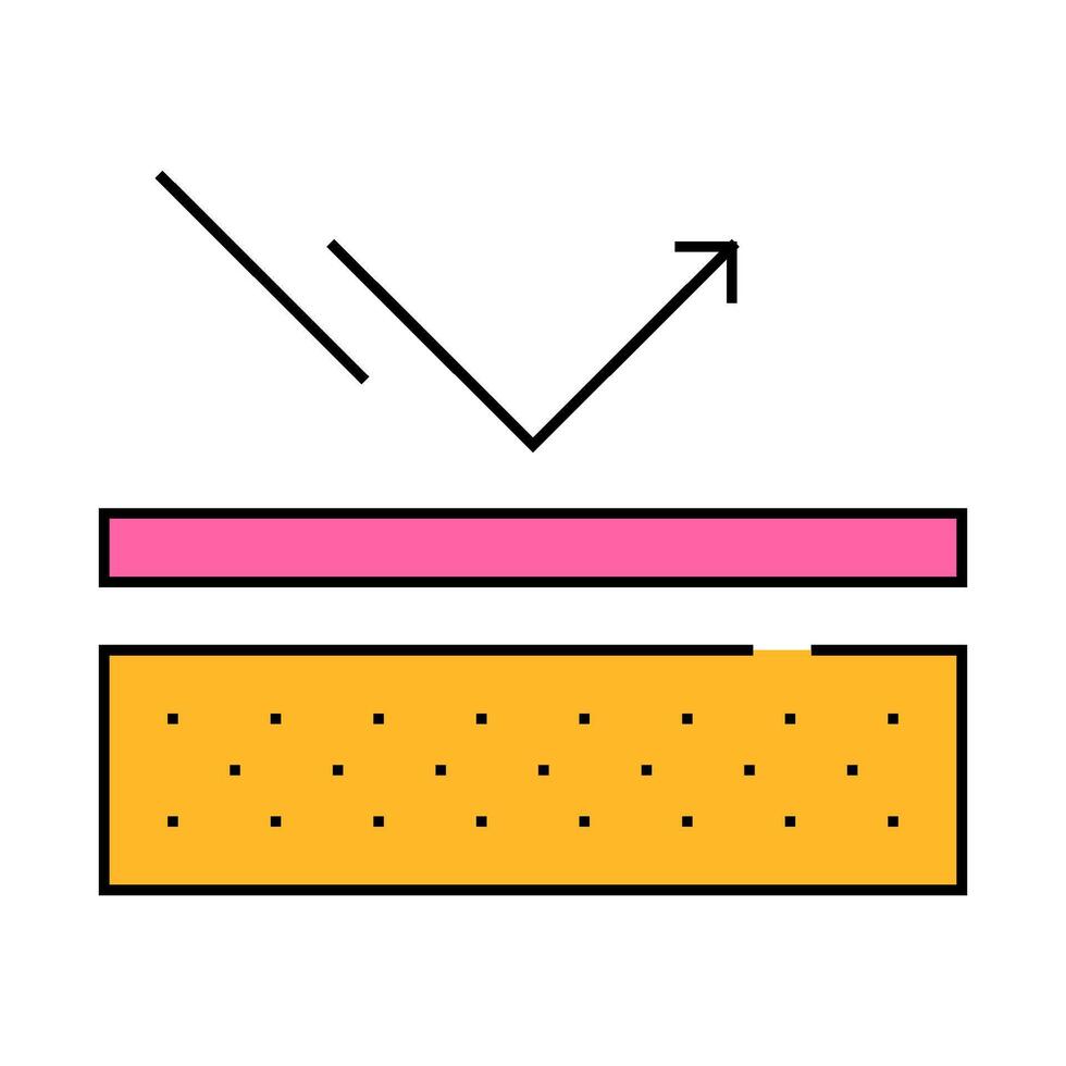 sunscreen protective skin layer icon color illustration vector
