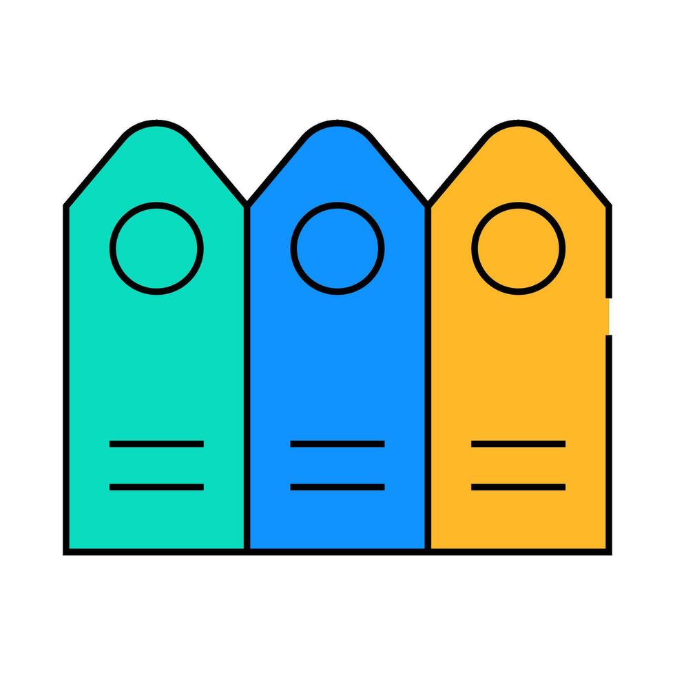 pollution level symbol illustration icon color illustration vector