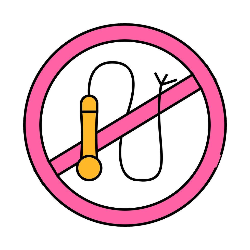 animal training without whip icon color illustration vector