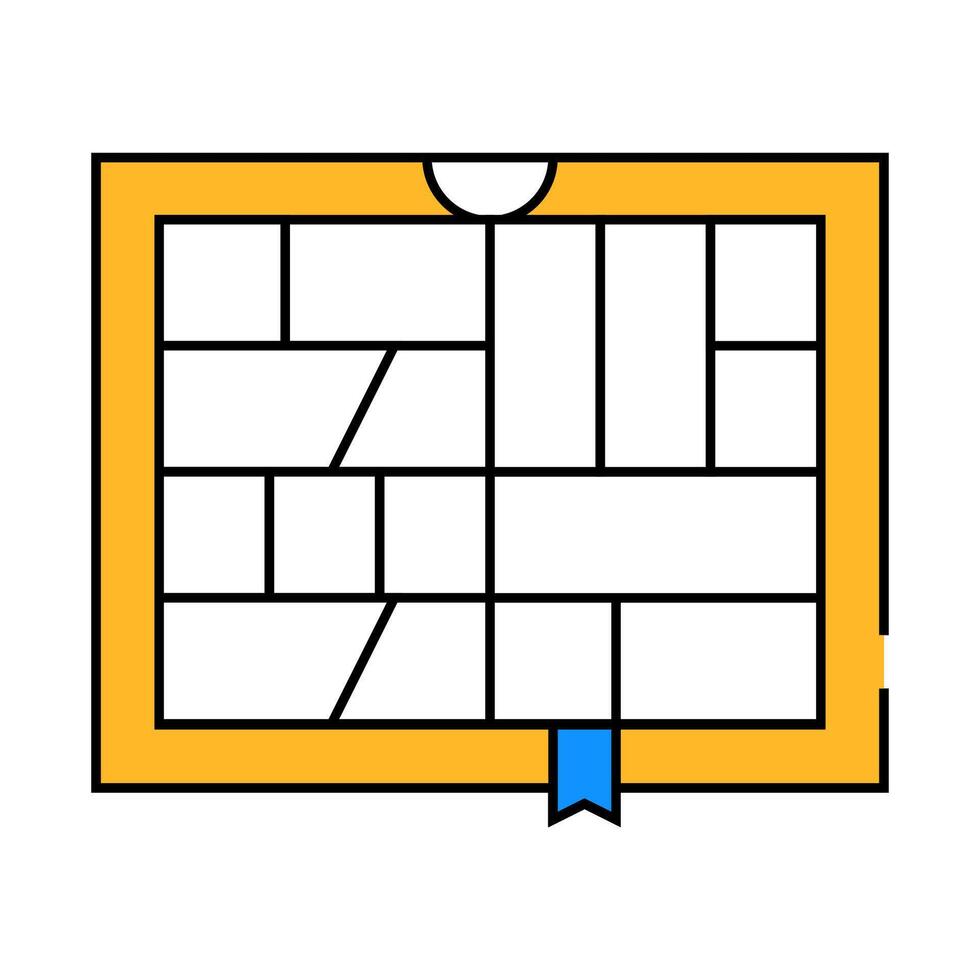 comics book icon color illustration vector