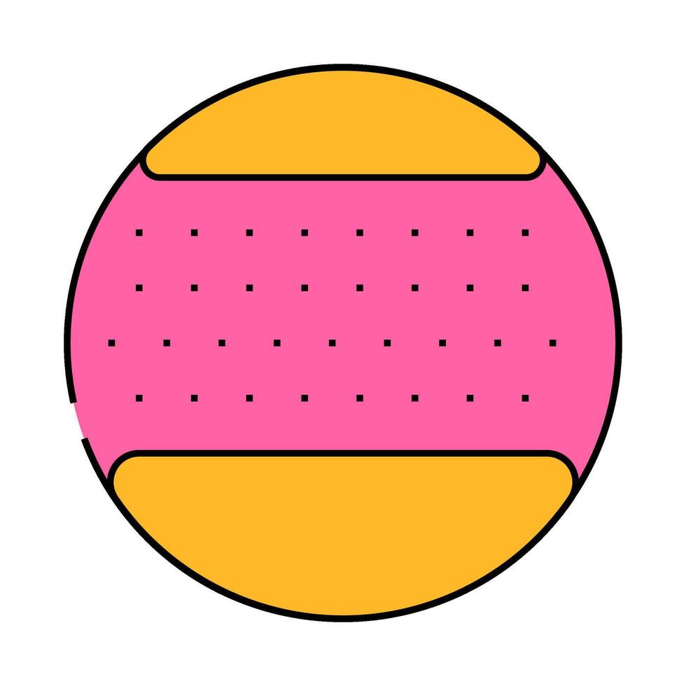 microfiber with handle icon color illustration vector
