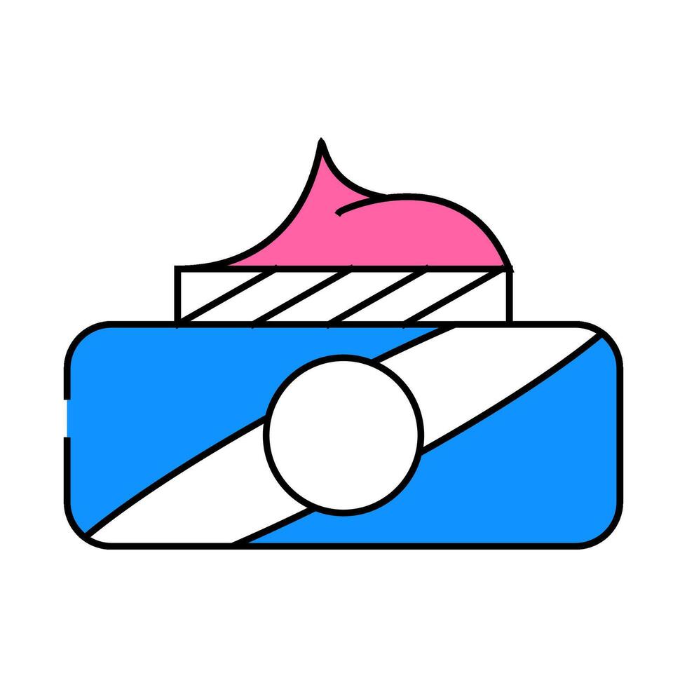 cream for callus treatment icon color illustration vector