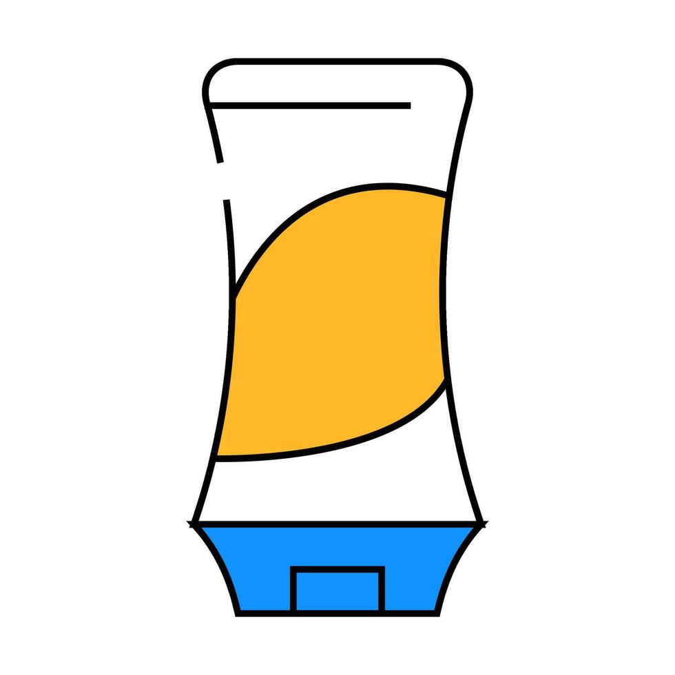 shampoo for hair icon color illustration vector