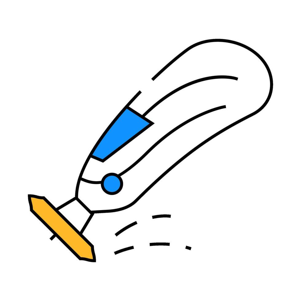 engraver multifunctional tool icon color illustration vector