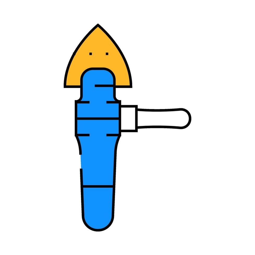 renovator tool icon color illustration vector