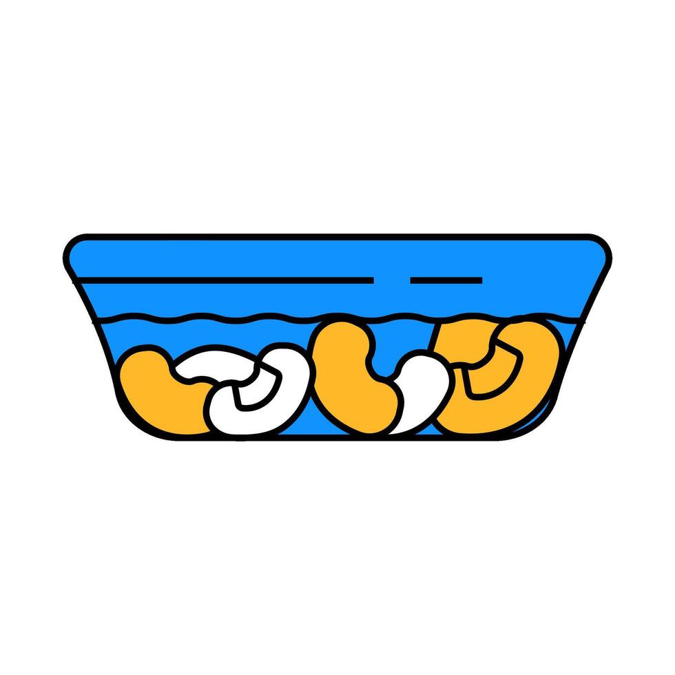 fabada spain food icon color illustration vector