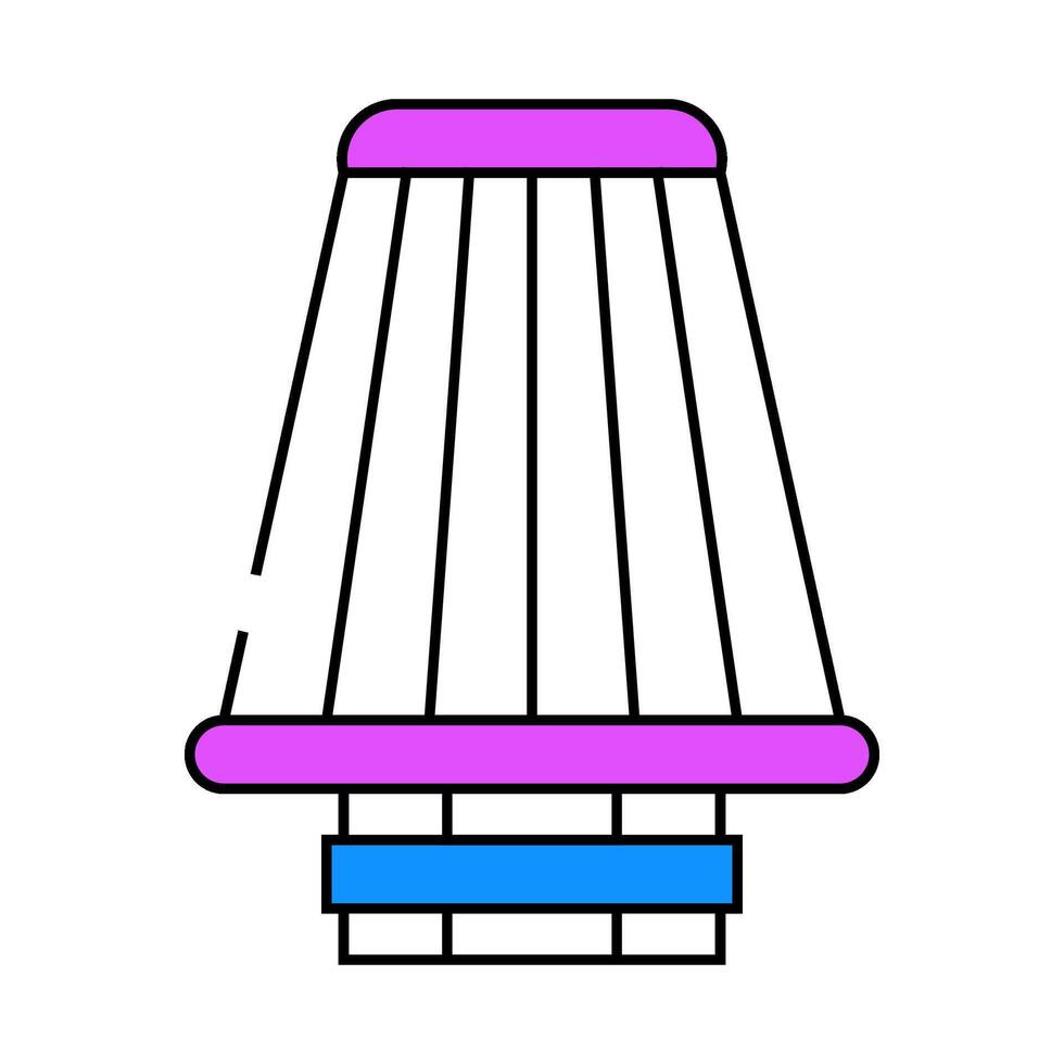 filter car icon color illustration vector
