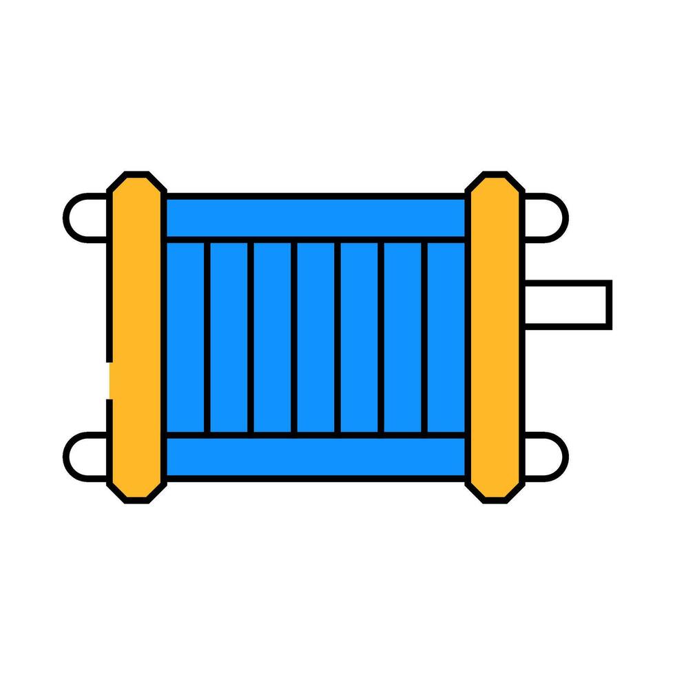 generator hydrogen icon color illustration vector