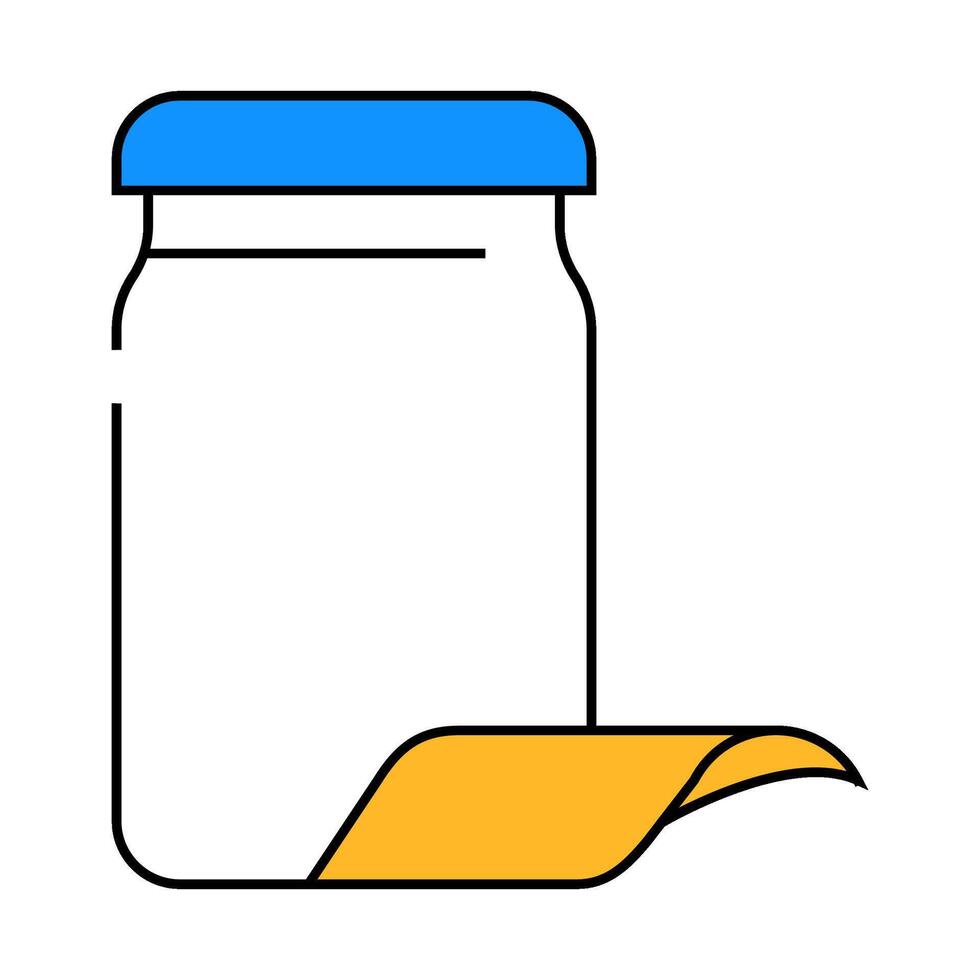 maltagliati pasta icon color illustration vector