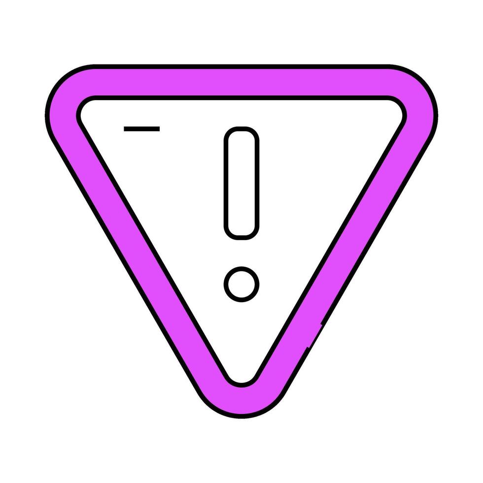 hazardous product mark icon color illustration vector