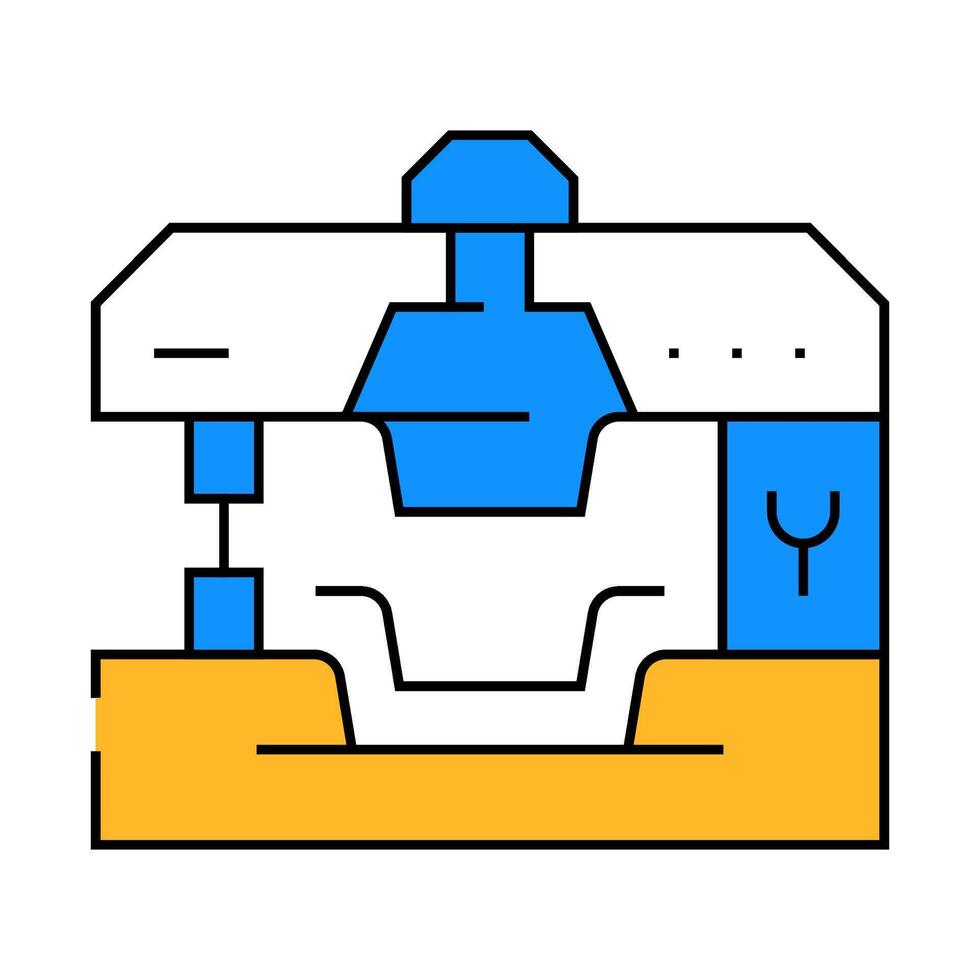 production goods icon color illustration vector
