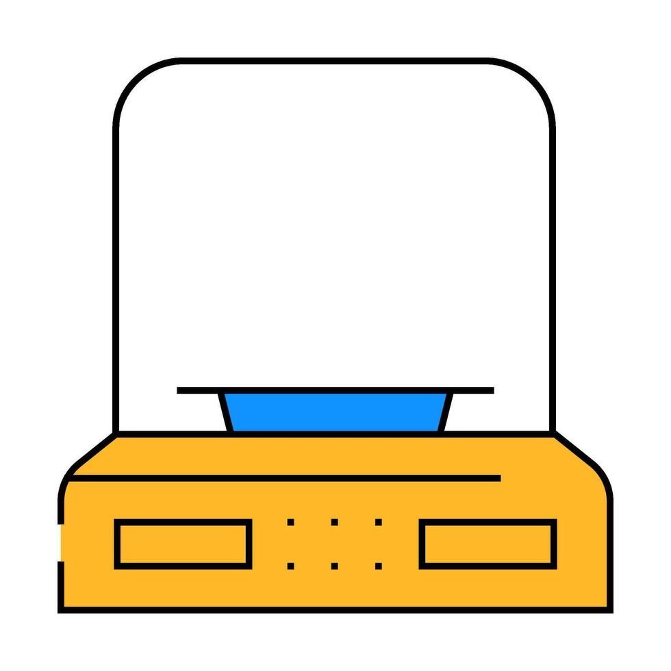 scales digital gadget icon color illustration vector