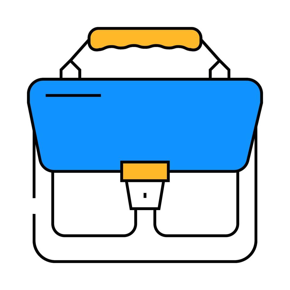 zip business file icon color illustration vector