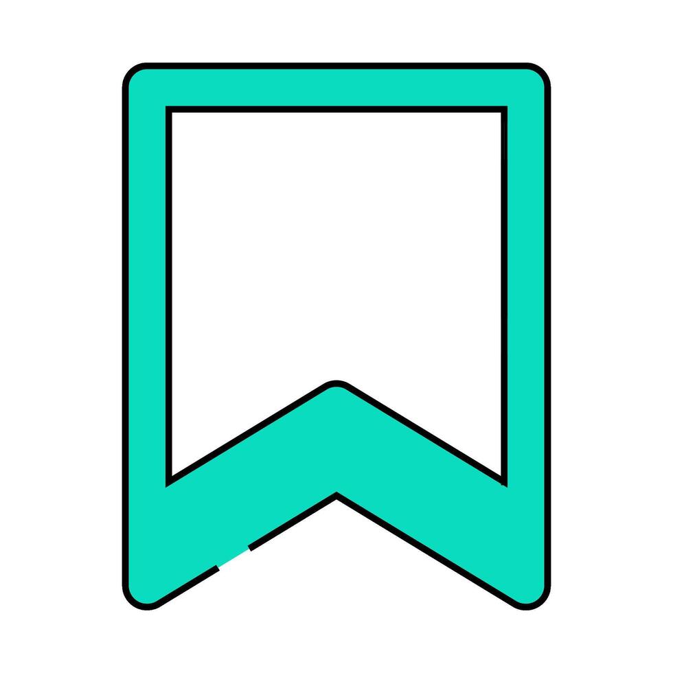 mark file icon color illustration vector