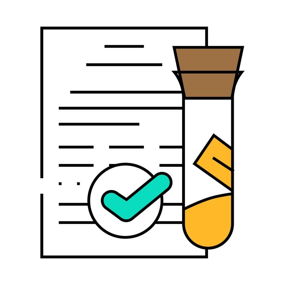 honey analyzes icon color illustration vector