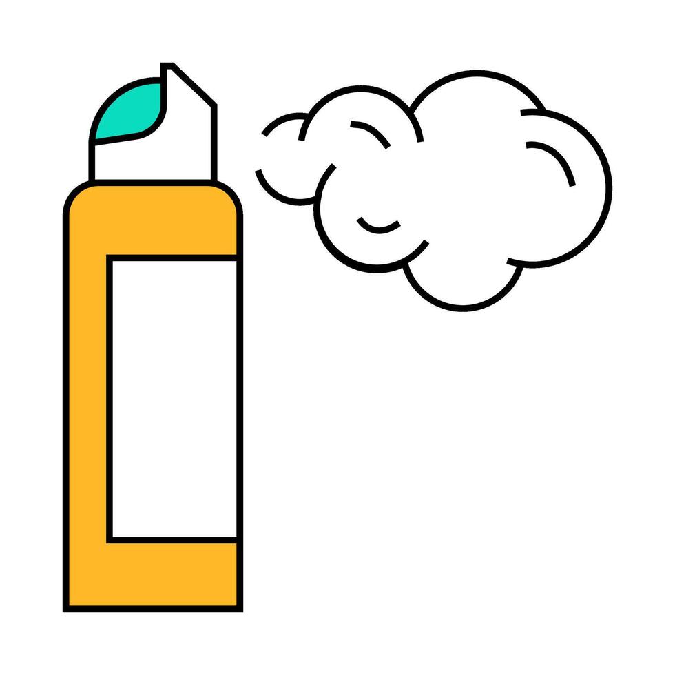 aerosol spray icon color illustration vector