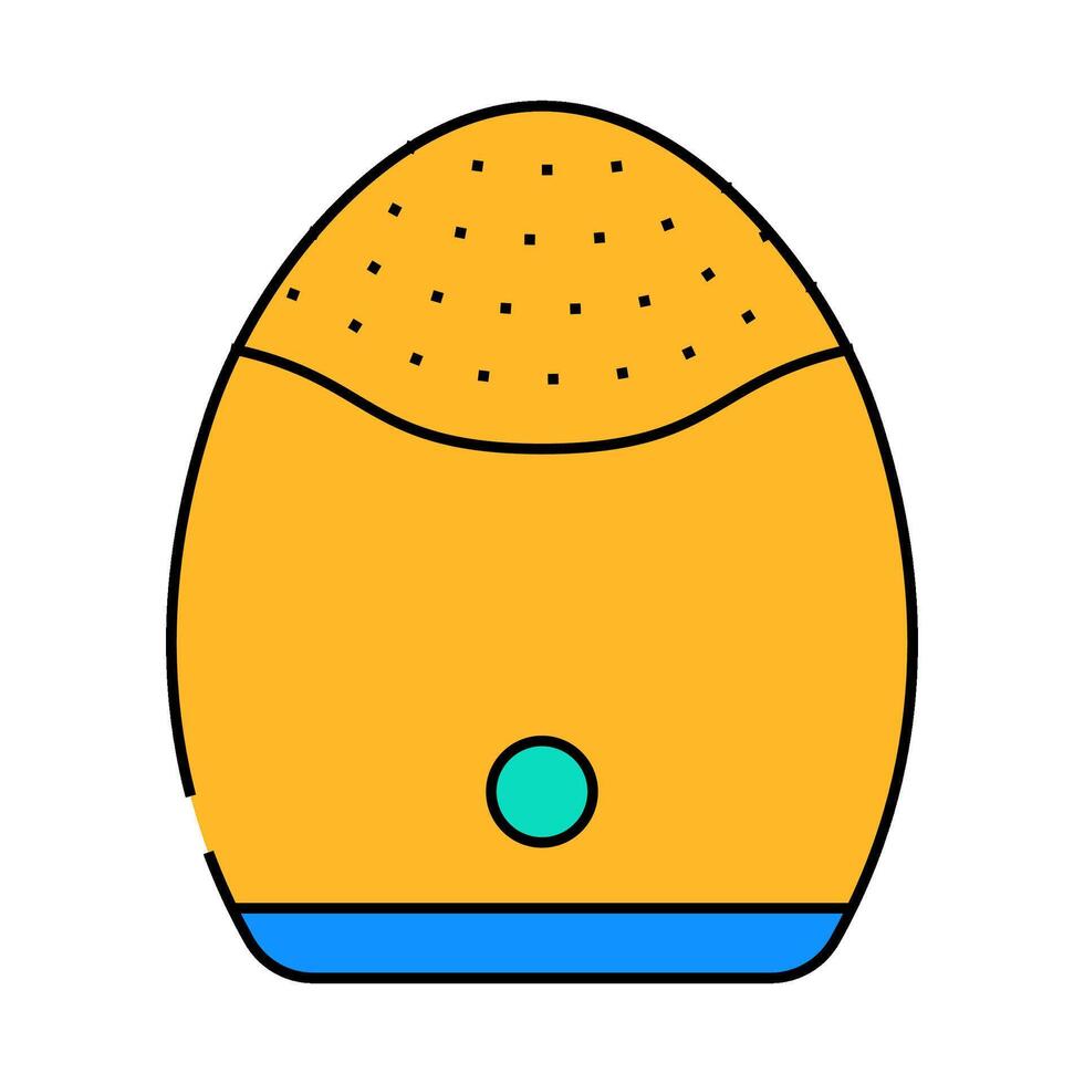 face massager device icon color illustration vector