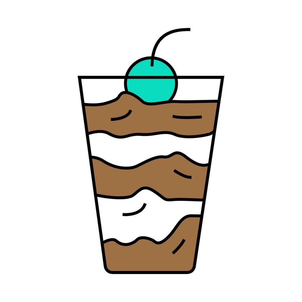 dessert delicious nutrition icon color illustration vector