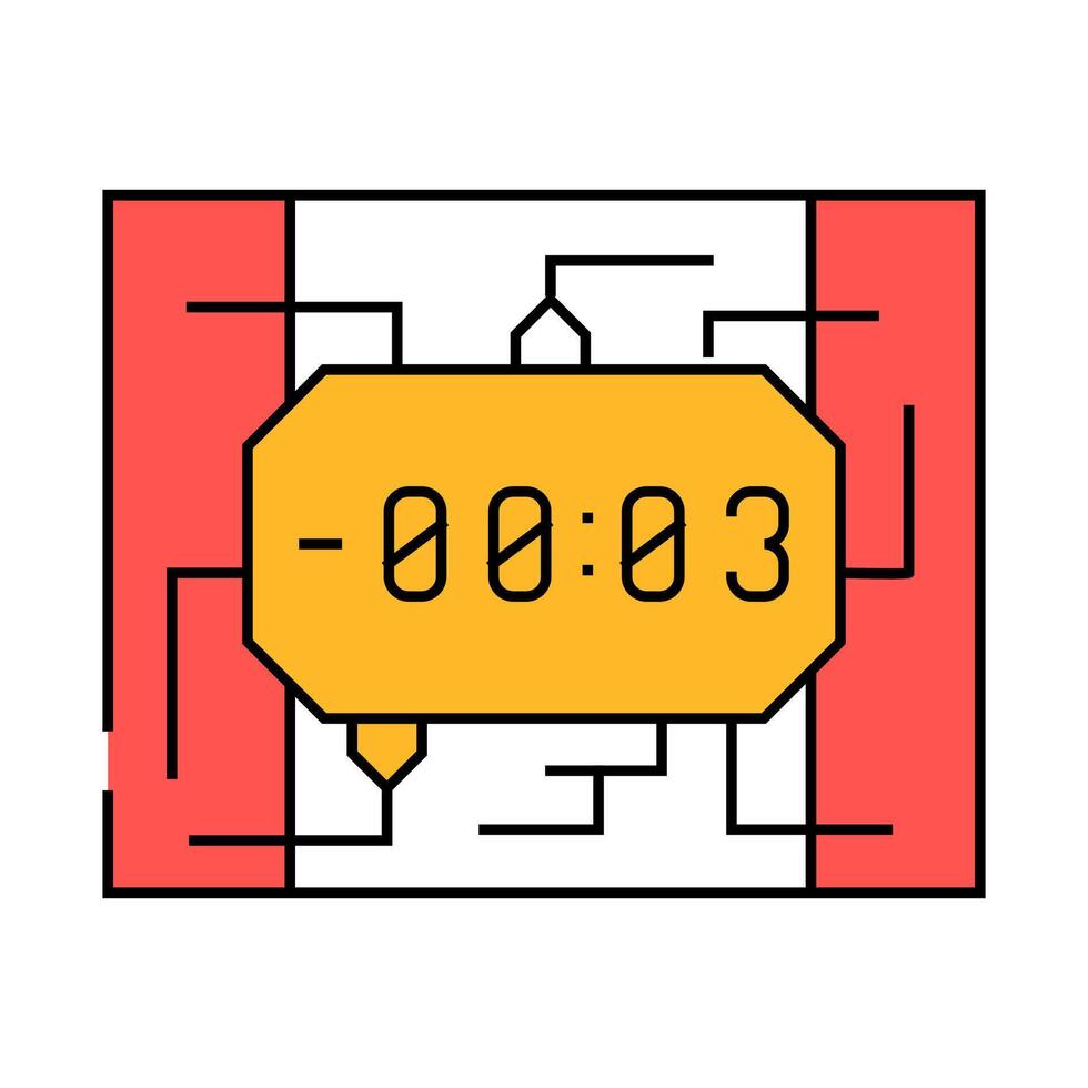 bomb weapon icon color illustration vector