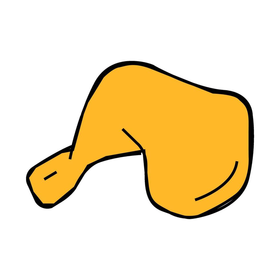 quarter back icon color illustration vector